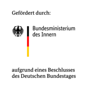 Förderlogo des Bundesministeriums des Innern.
